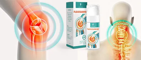 Zone di applicazione e confezione Flexosamine