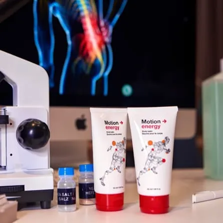 motion energy body balm - packaging